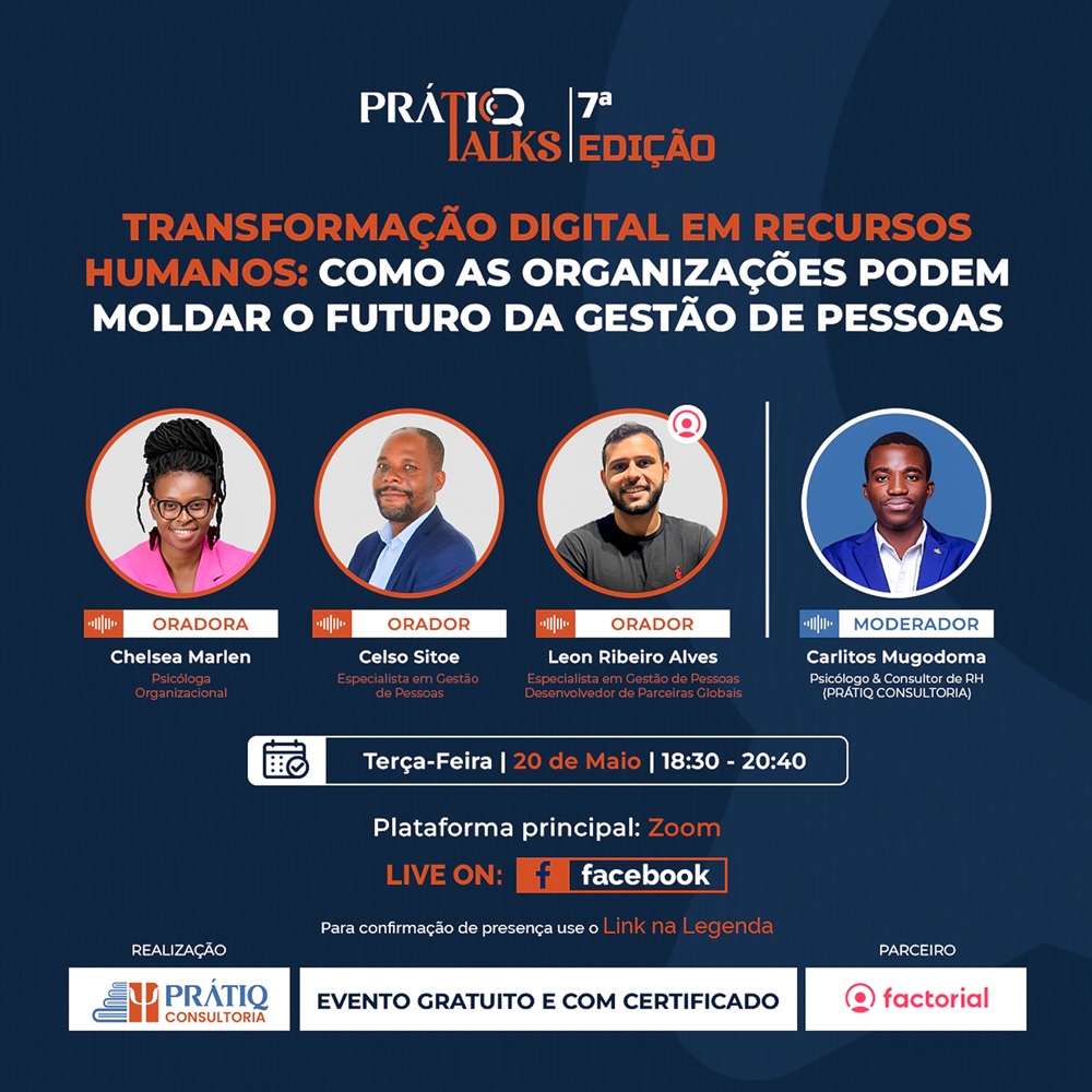 7ª Edição do PRÁTIQ TALKS: Transformação Digital em RH